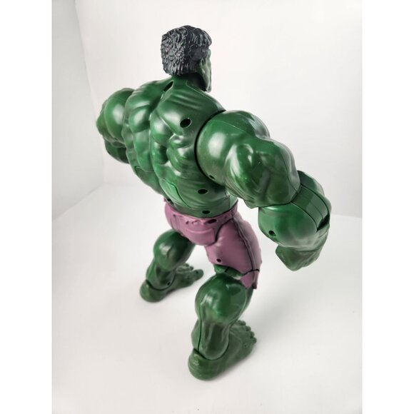 Marvel Disney Store Large 14" Talking Incredible Hulk Action Figure Working - Picture 3 of 13